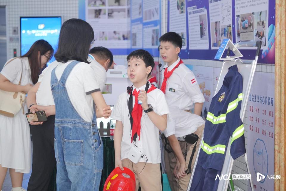 学生用小发明回应社会关切!广州校园科技教育交流展举行