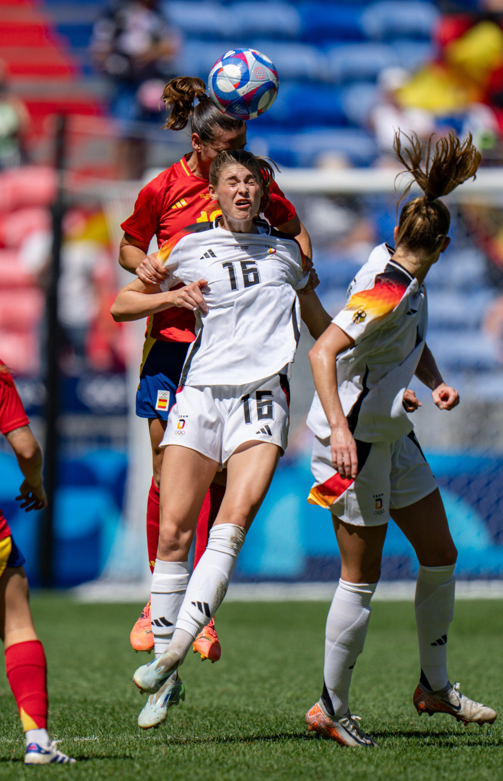 巴黎奥运会丨足球——女足铜牌赛:德国队摘铜