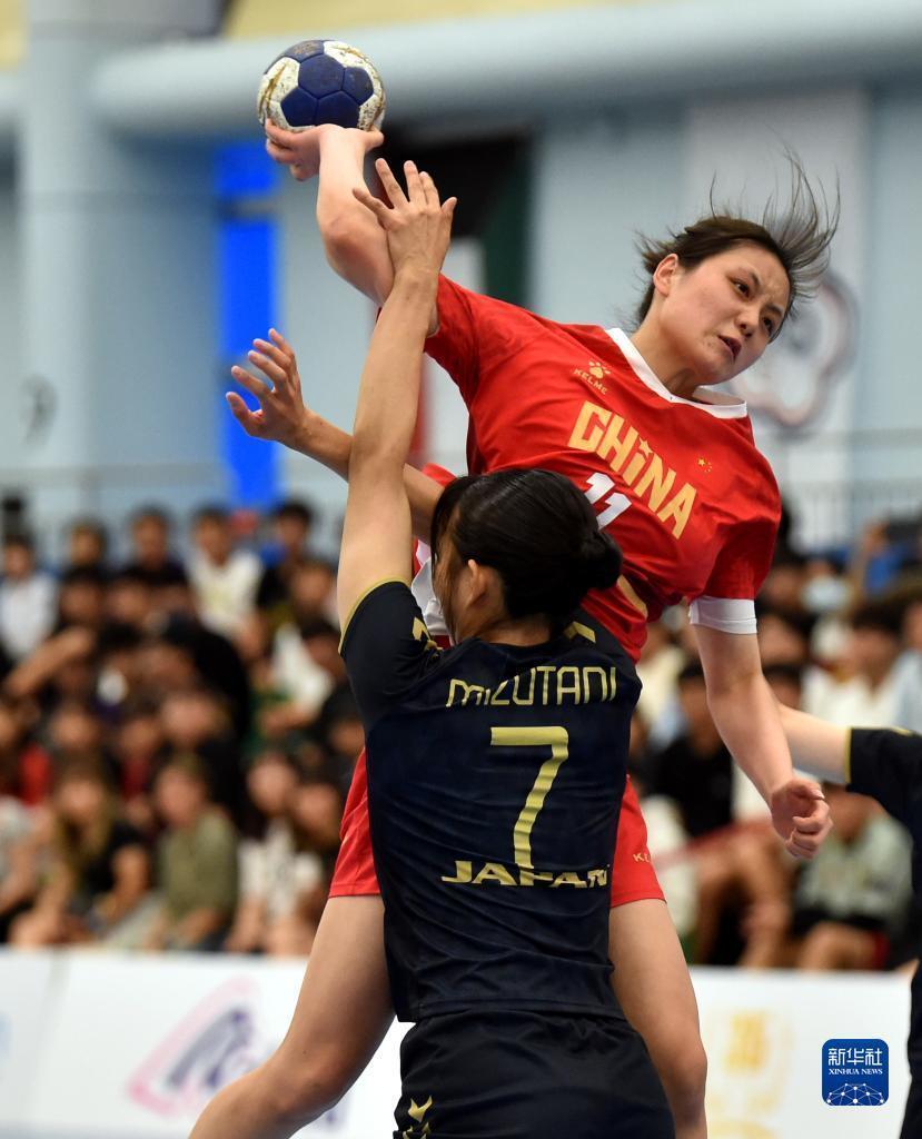 亚洲青年女子手球锦标赛中国队晋级决赛