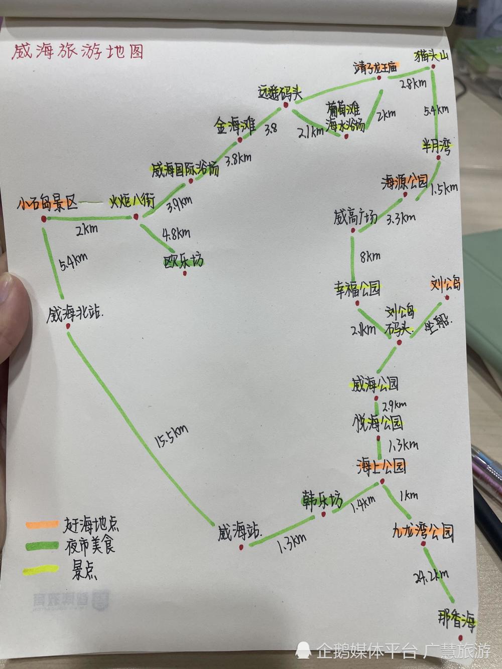 威海旅行，三日游路线图超详细版篇_腾讯新闻