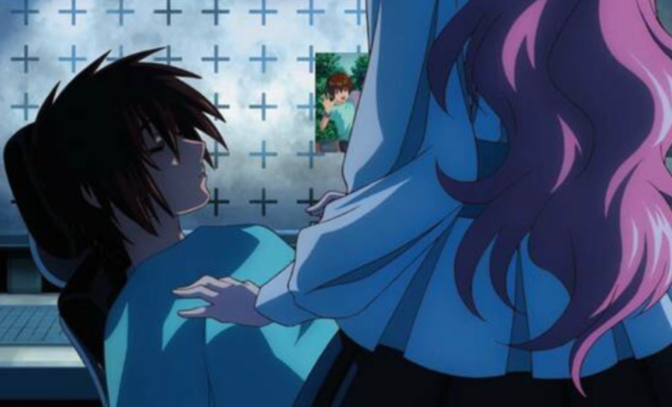 高达seed大型牛头人现场 阿格尼斯向基拉表白 基拉:你