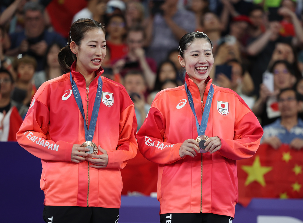 巴黎奥运会|羽毛球——女双:陈清晨/贾一凡夺得金牌(8