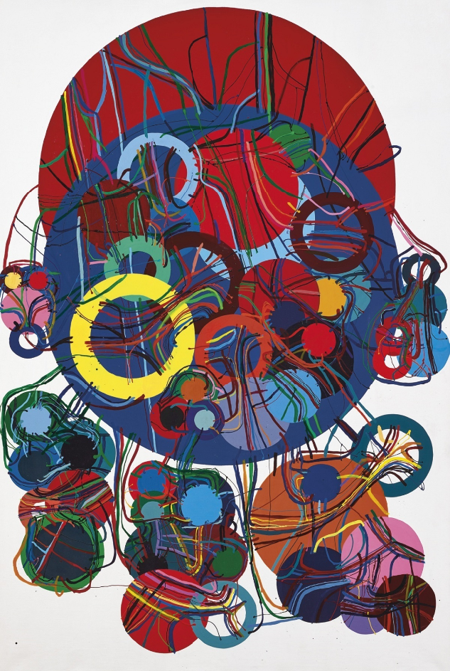 田中敦子 抽象画 肉筆 田中敦子Atsuko Tanaka | 圆与线-腾讯新闻