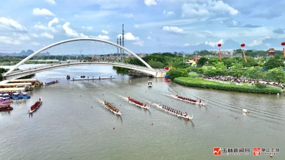 乘风破浪两千年,玉林龙舟赛"有点东西"