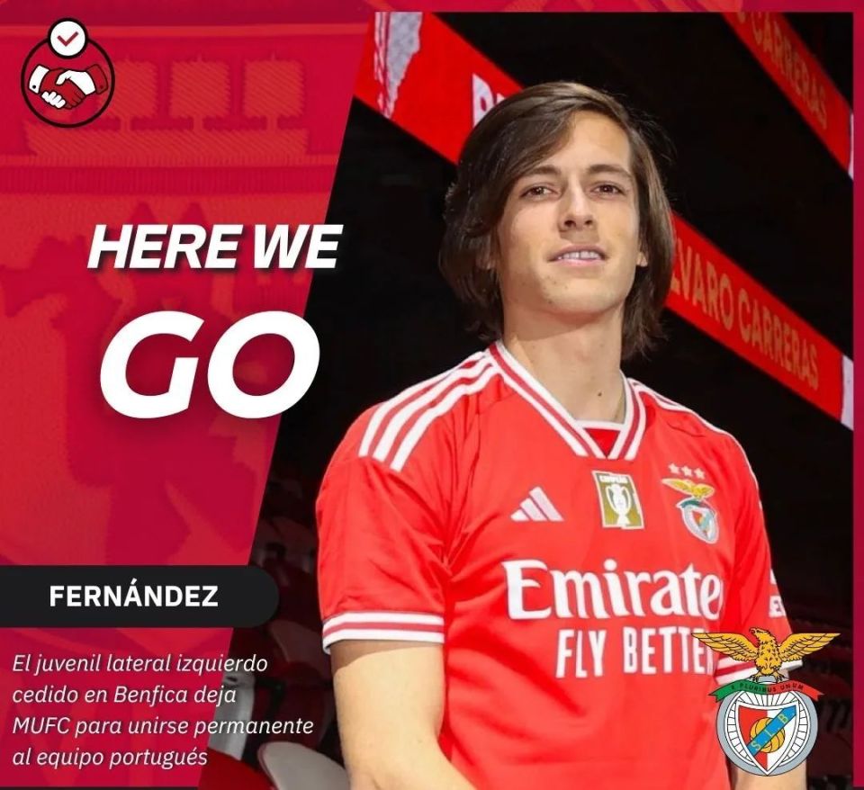 曼联夏窗卖出第一人,新马塞洛600万转会本菲卡!曼联将