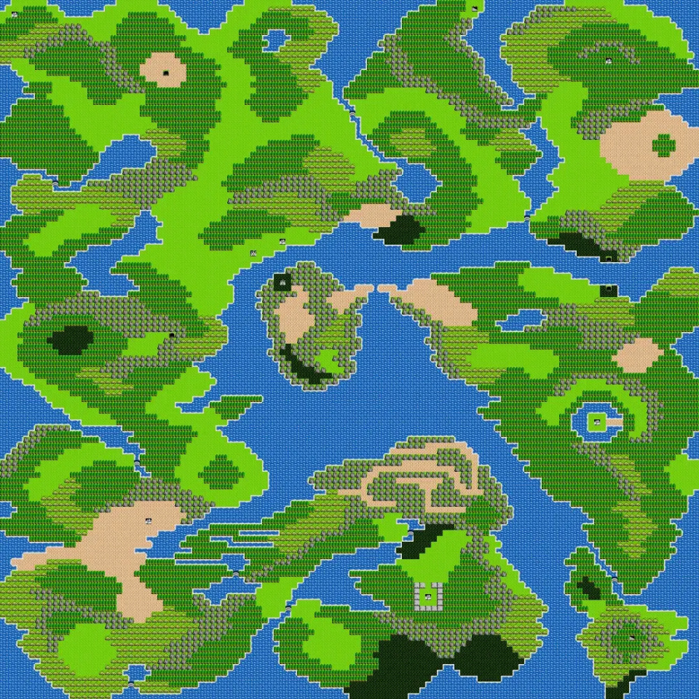 红白机玩家难忘的rpg地图:各个都是艺术品,重装机兵更是集大成_腾讯