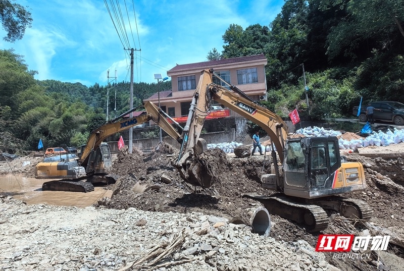 山洪过后,全力以复 桃源县茶庵铺镇灾后重建见闻