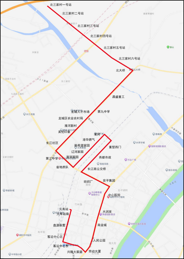 朝阳最新公交线路图!(抓紧收藏)