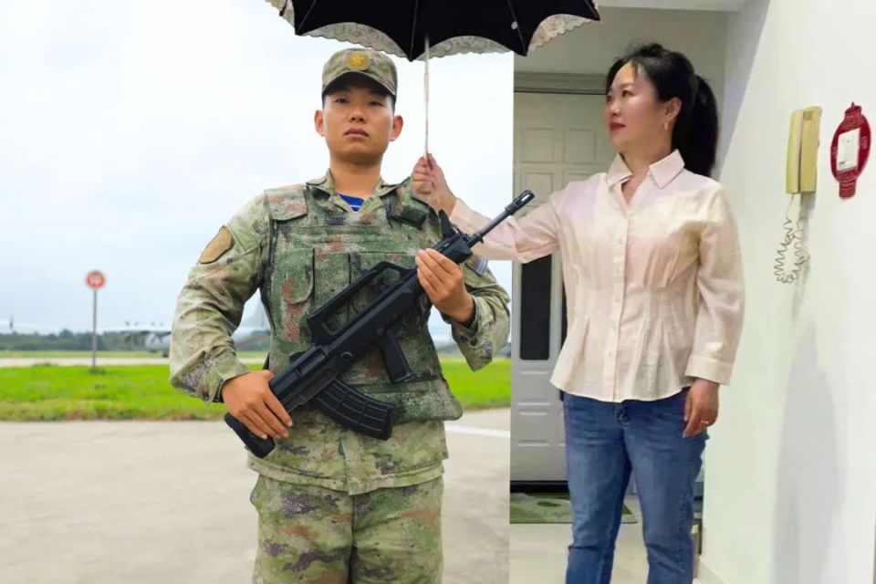 在战位坚守的他们,把最美好的祝福送给"兵妈妈"
