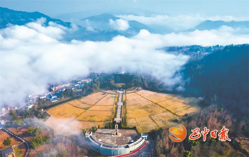 巴中日报系列报道"欣赏巴中"之一 | 永恒的纪念