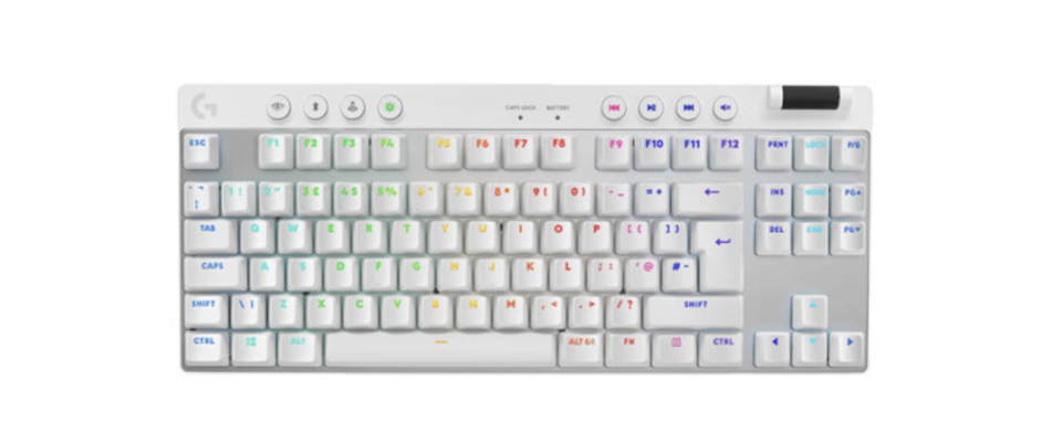 罗技新款 g pro x tkl lightspeed 键盘上架,售价 2399 元_腾讯新闻