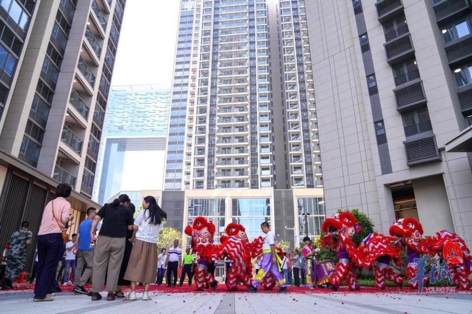 广州沥滘城中村改造首批复建房交房啦