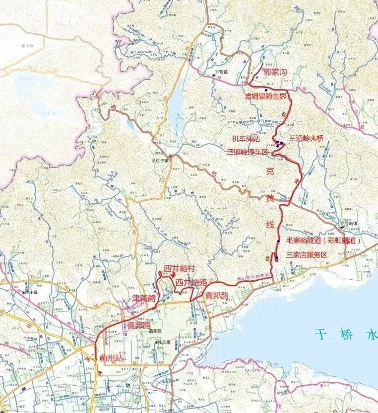 行在乡村 游在路上丨"最美印蓟"自驾精品路线之津围北二线