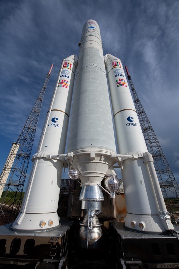 阿丽亚娜5火箭最后1次发射