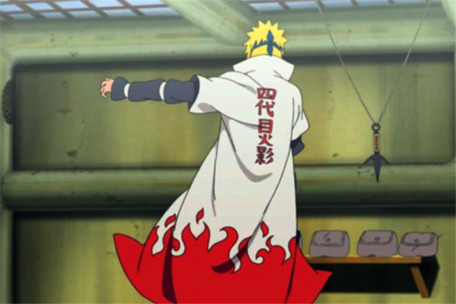 四代火影波风水门超帅的5张截图:月下撩妹,单杀带土,马上回来