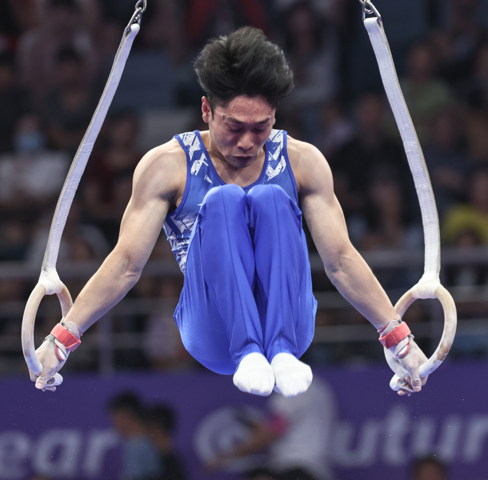 竞技体操——男子吊环决赛赛况_腾讯新闻