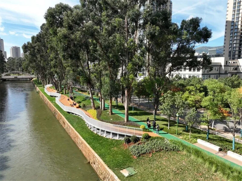 扮靓母亲河美丽河道五华尽显绿美春城