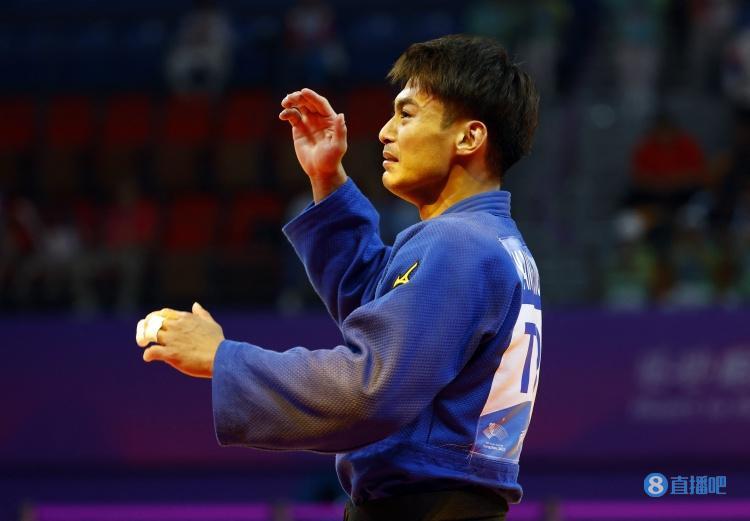 柔道男子60公斤级决赛中国台北选手杨勇纬夺金