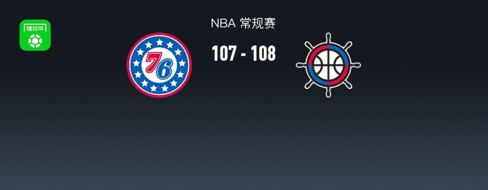 nba战报快船108107险胜76人马克西26分