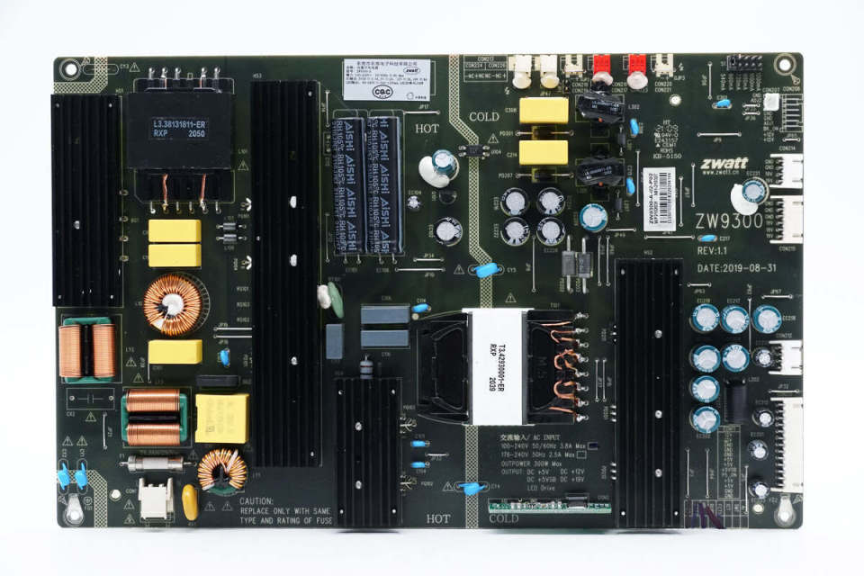 拆解一款300w液晶显示电源板,设计还支持150w led背光驱动