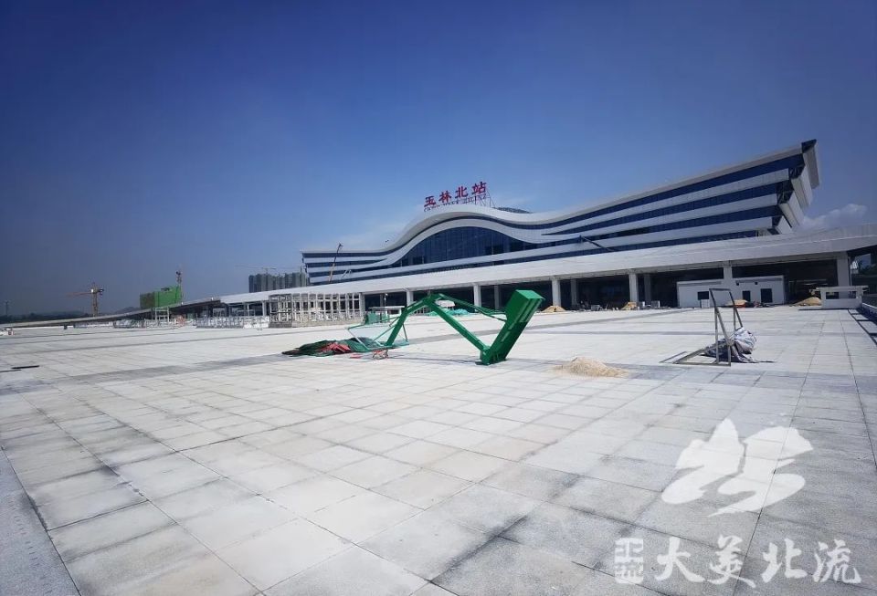 进入冲刺阶段!玉林北站站前广场预计6月底完工