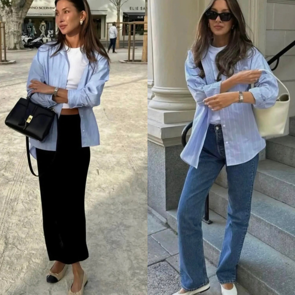 Gallery - Mặc áo sơ mi như thế nào vào mùa hè khi bạn 40 tuổi? Hãy cùng tìm hiểu 3 mẹo phối đồ để có vẻ ngoài tinh tế và sang trọng! - image 4