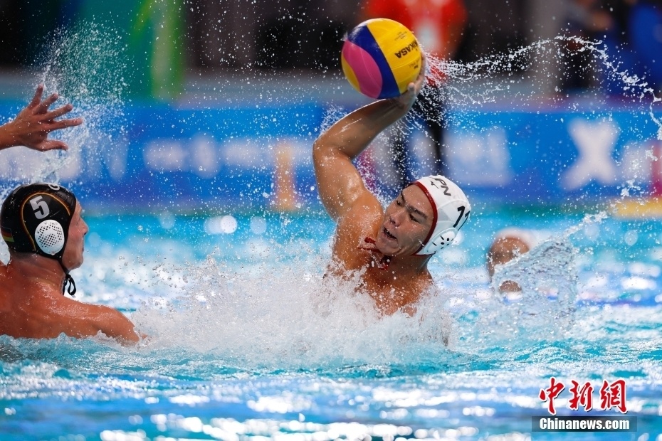 成都大运会水球男子小组赛德国战胜日本