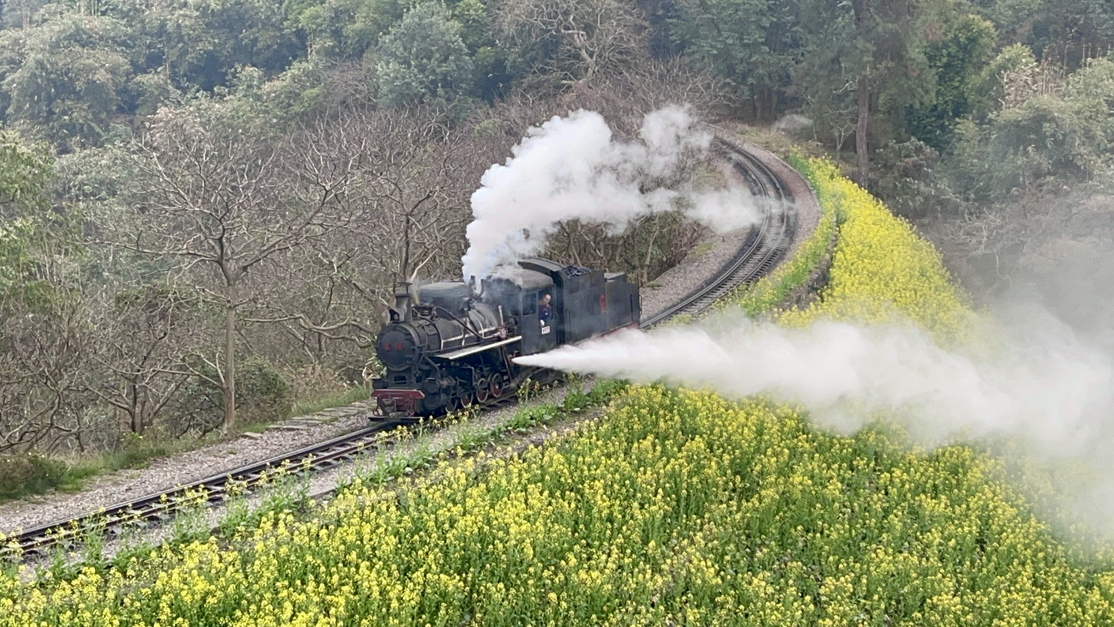 嘉阳蒸汽小火车