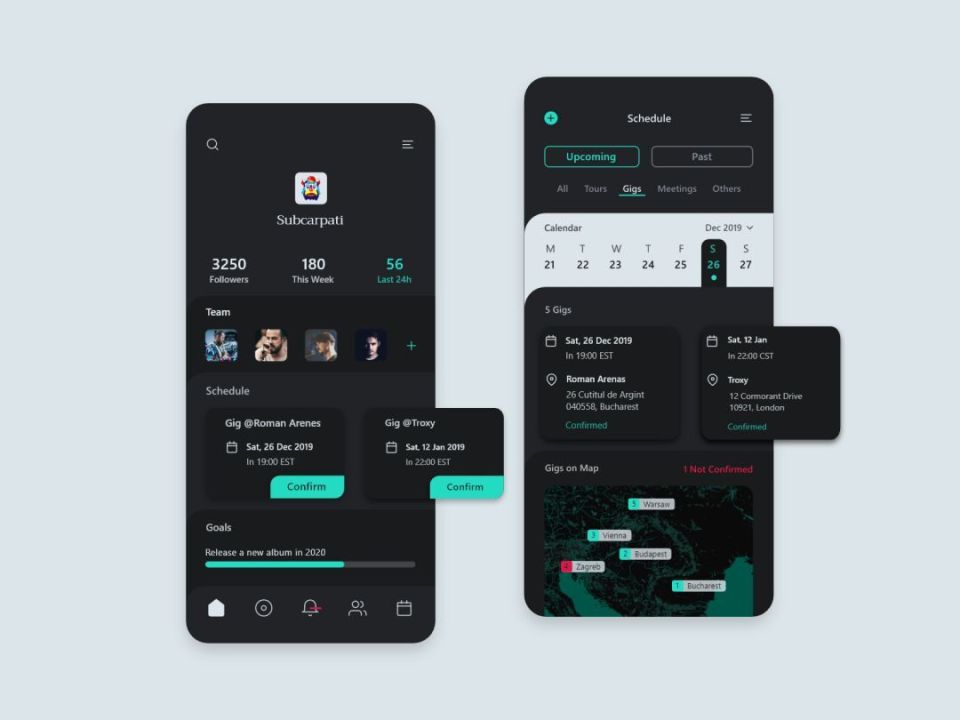 国外app界面设计欣赏_腾讯新闻