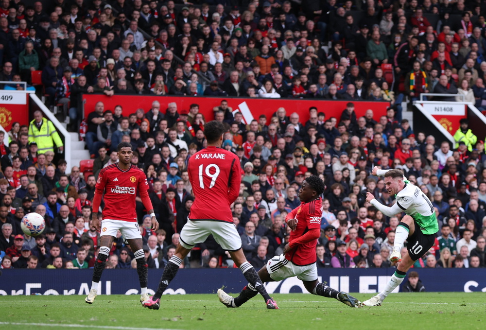 足球英格兰足总杯曼联晋级半决赛