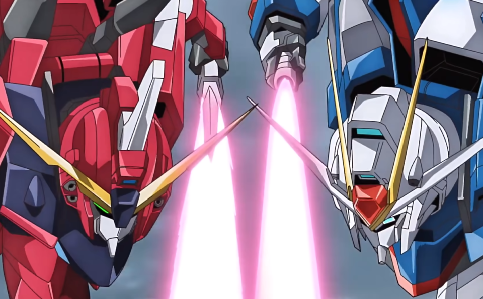 高达seed剧场版废案设定 原本飞升自由和不朽正义是最终战的机体_腾讯