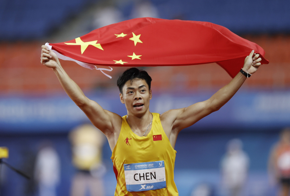 成都大运会 | 12年后,他站在了苏炳添的起点上_腾讯新闻