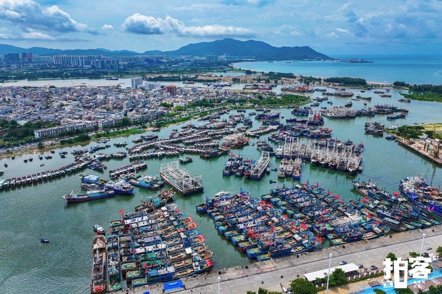 海南三大渔港图片