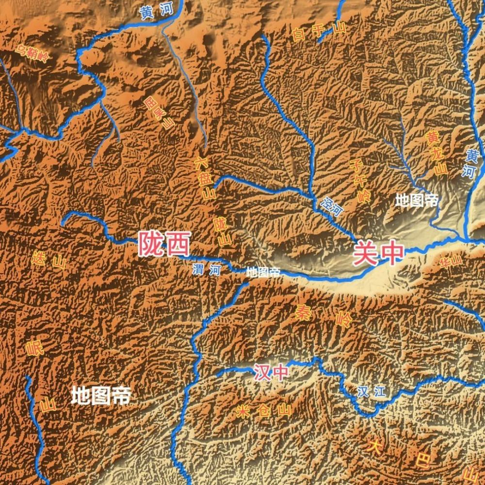 关中还是陇右诸葛亮北伐的目标是哪里