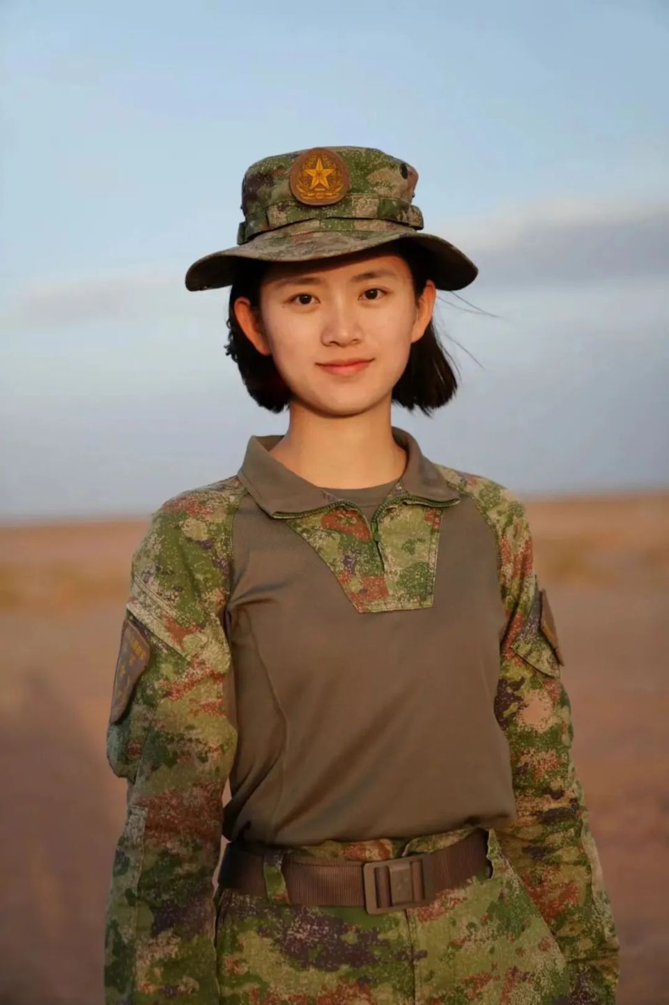 射击第一!她是遵义女兵