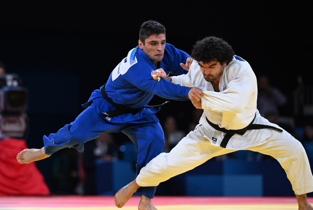 巴黎奥运会丨柔道——男子90公斤级:铜牌赛赛况