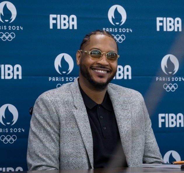 帅nba名宿卡梅隆安东尼担任奥运会男篮抽签嘉宾