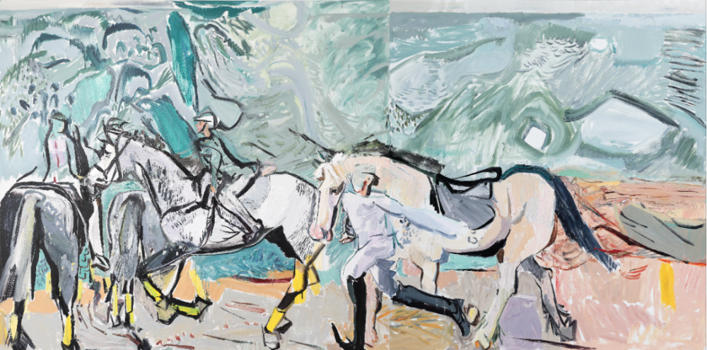 「我爱你」闫平教授油画展