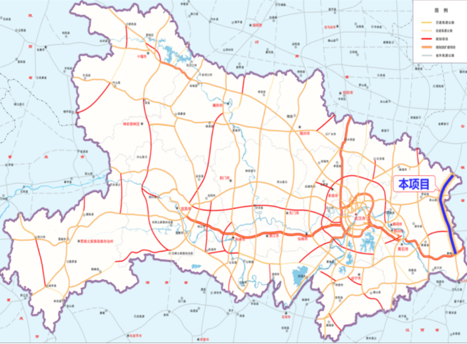 英山至黄梅高速公路,简称英黄高速.