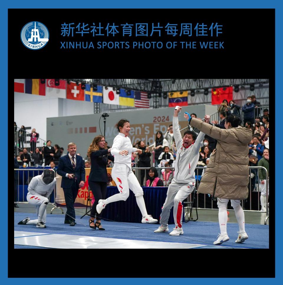 新华社体育图片每周佳作_腾讯新闻