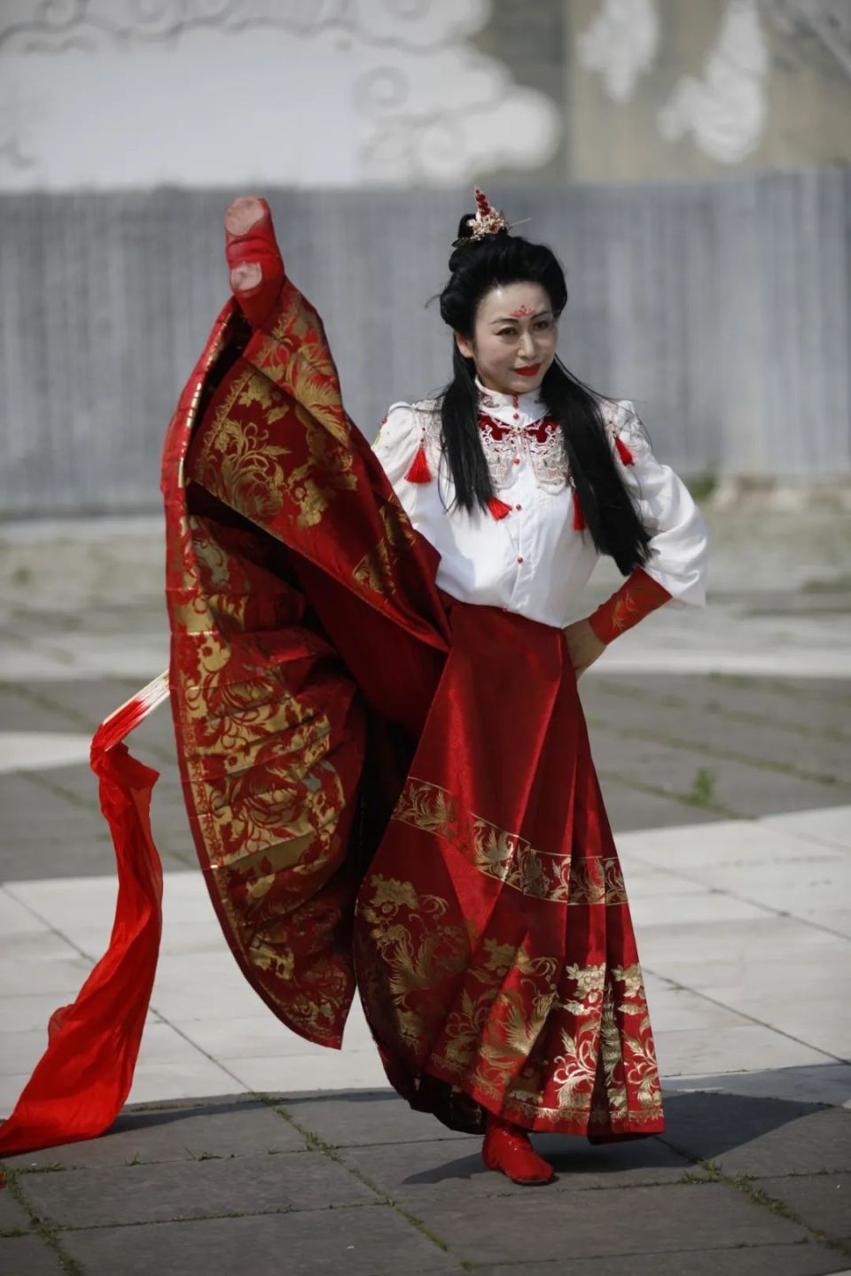 汉服秀,展非遗!铁刹山上新"特"文旅