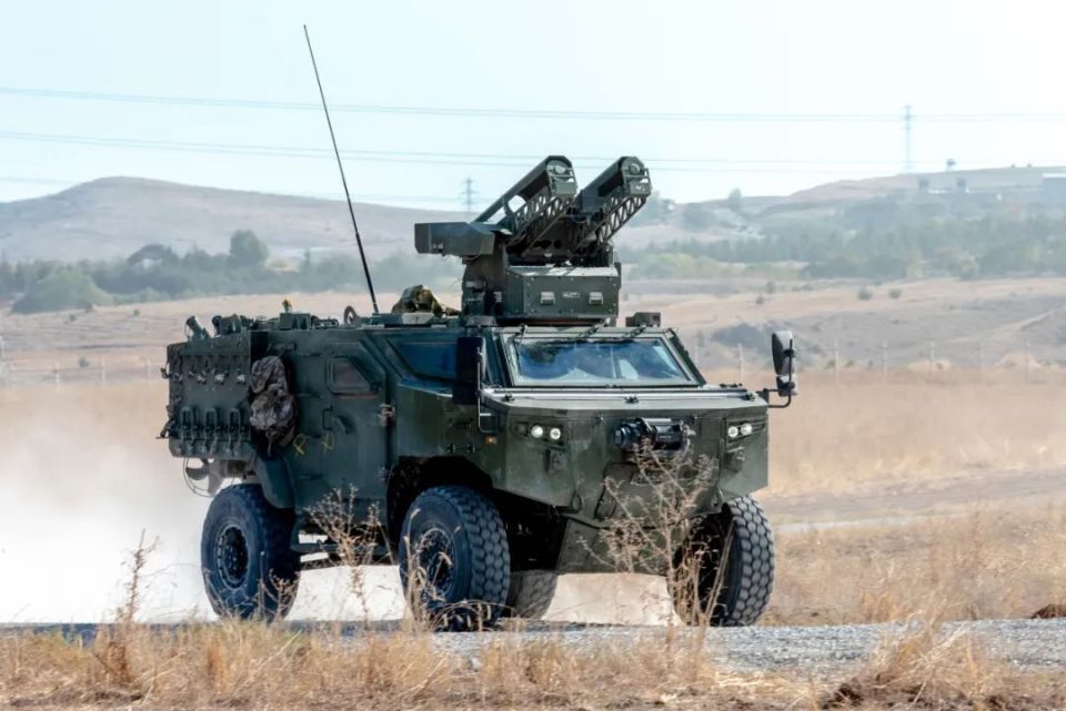 土耳其陆军第300辆两栖反坦克导弹发射车服役