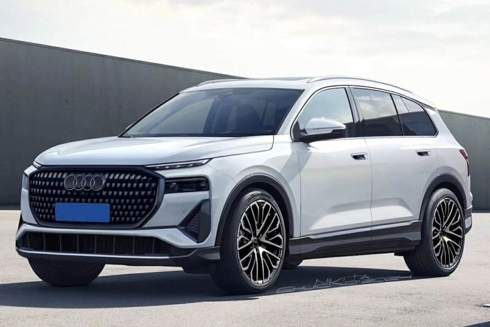 全新奥迪q9曝光,或搭载3.0t插混,能叫板宝马x7,奔驰gls吗?_腾讯新闻