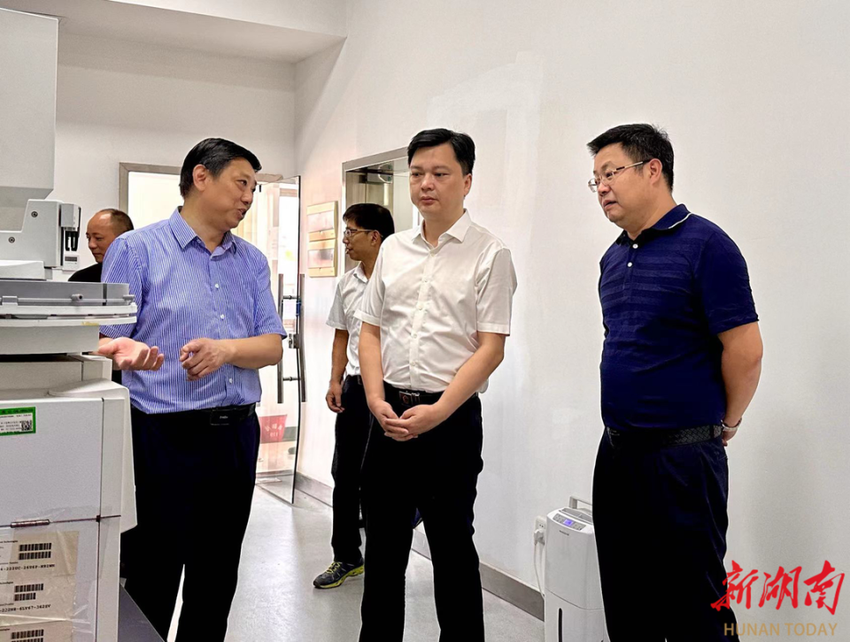 廖健到株洲调研食品安全工作