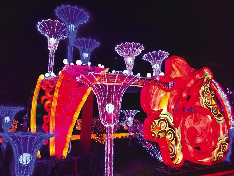 花灯璀璨耀金城 流光溢彩迎新春_腾讯新闻