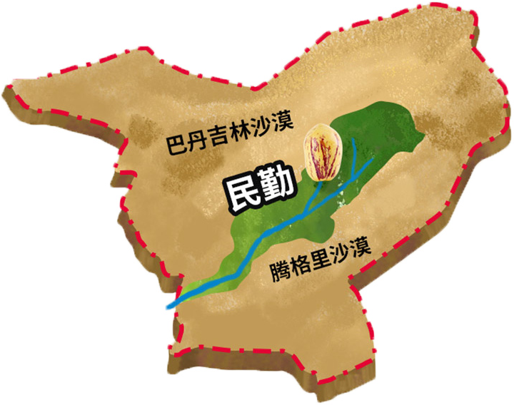 民勤县属温带大陆性干旱气候区,被腾格里和巴丹吉林两大沙漠包围,冬冷