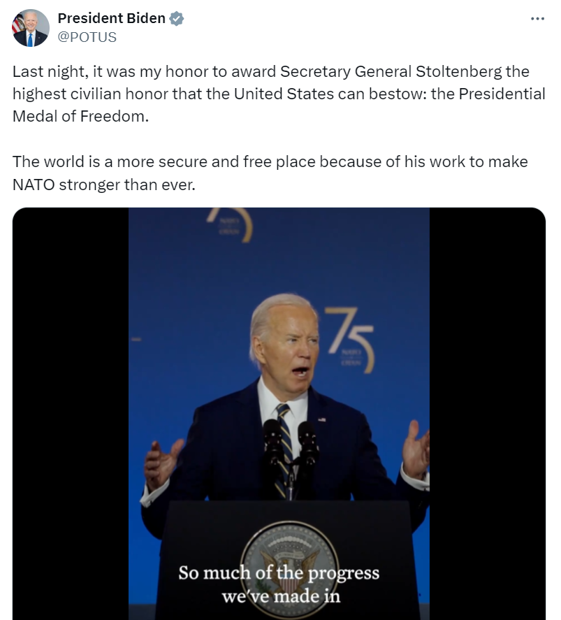 【拜登"推"新】拜登社交媒体动态追踪(7月4日-7月10日)