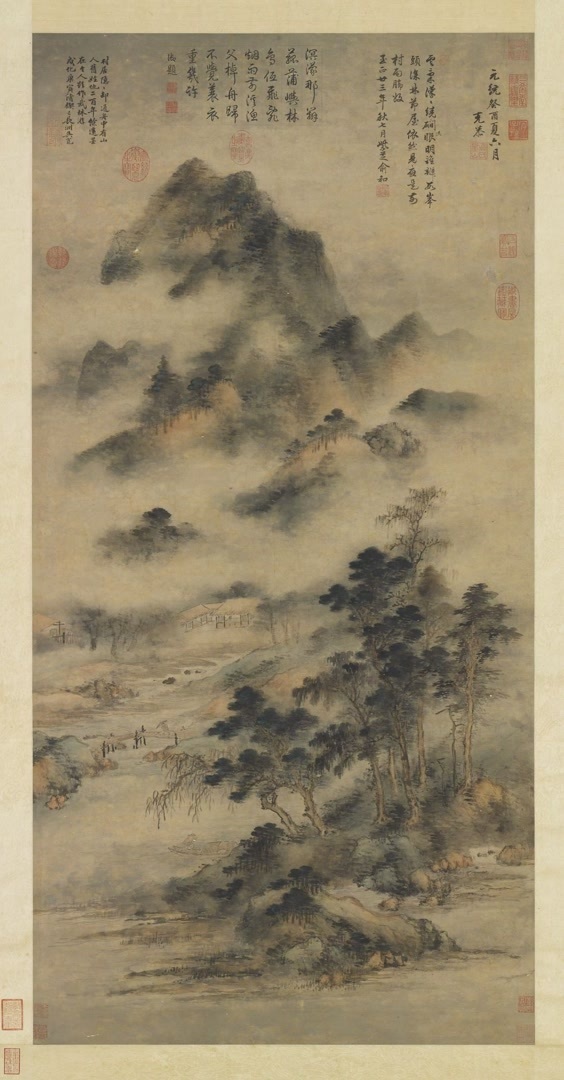 葬于北京房山的高克恭,与赵孟頫齐名的元代大画家