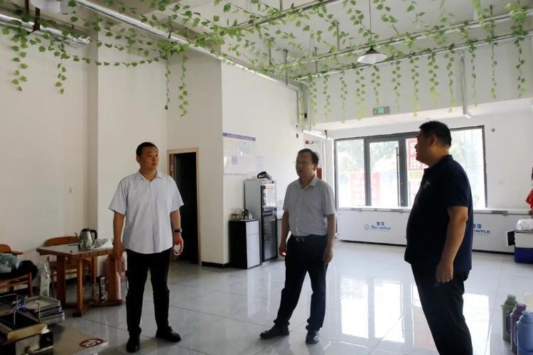 邹平市市场监督管理局党组书记,局长杨春到焦桥镇调研