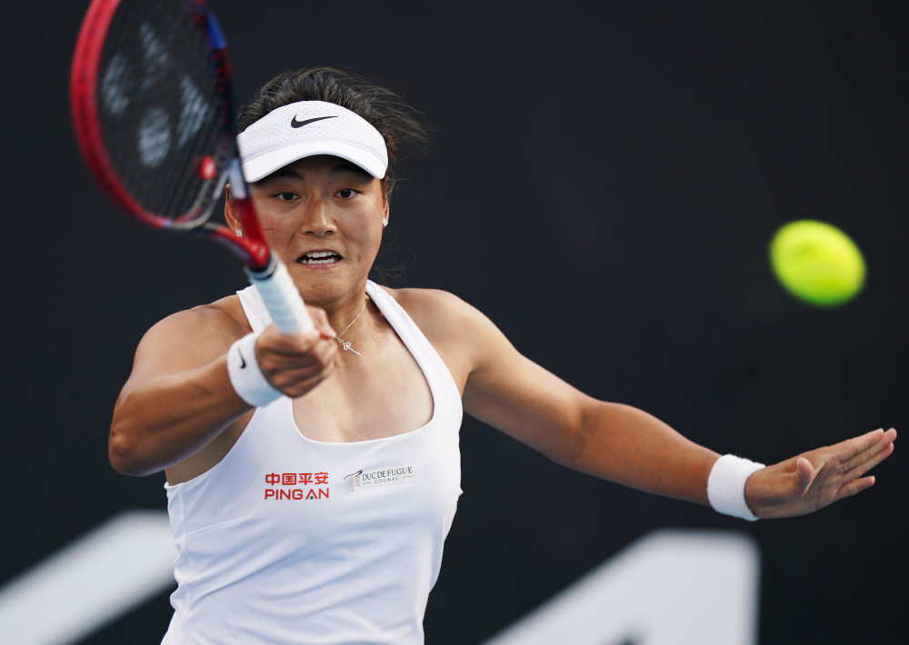 网球——澳网:王雅繁晋级